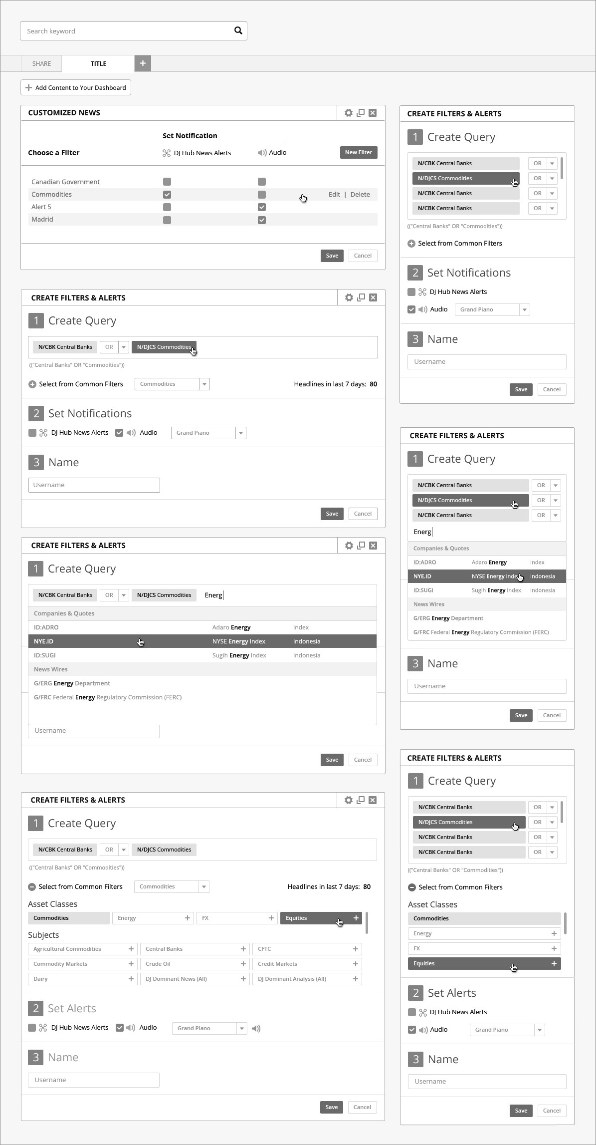 realt time early wireframe