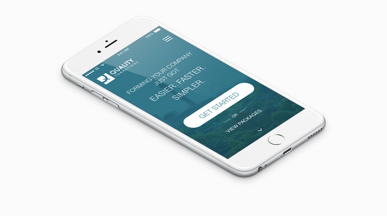 Quality Formations Mobile Screen
